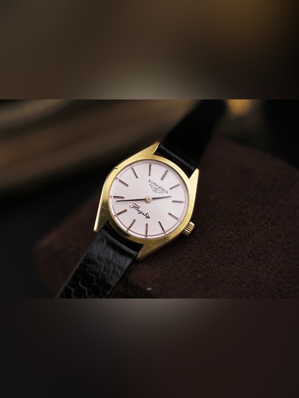 Vintage 1970s Longines Flagship 4002 2 Women’s Watch, Manual-Winding